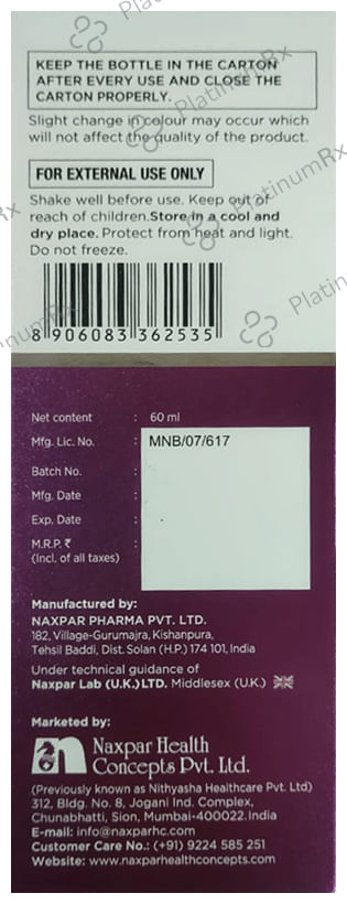 Hairouse 2% Solution Alcohol Free