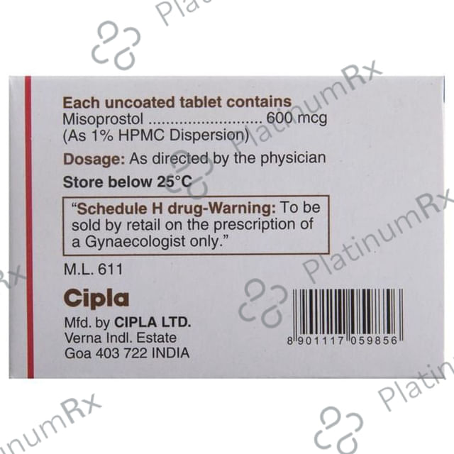 Misoprost 600 Tablet