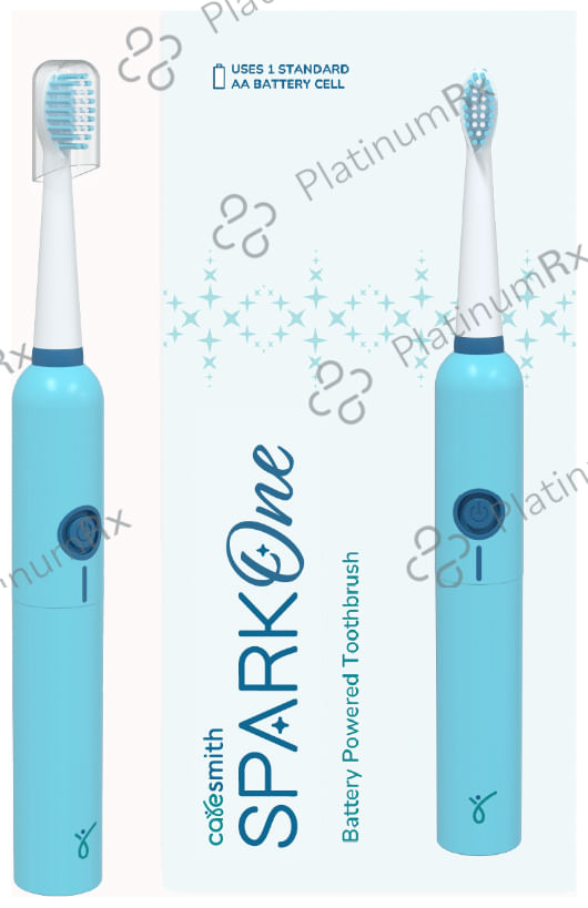 Caresmith Spark One Battery Powered Toothbrush Blue