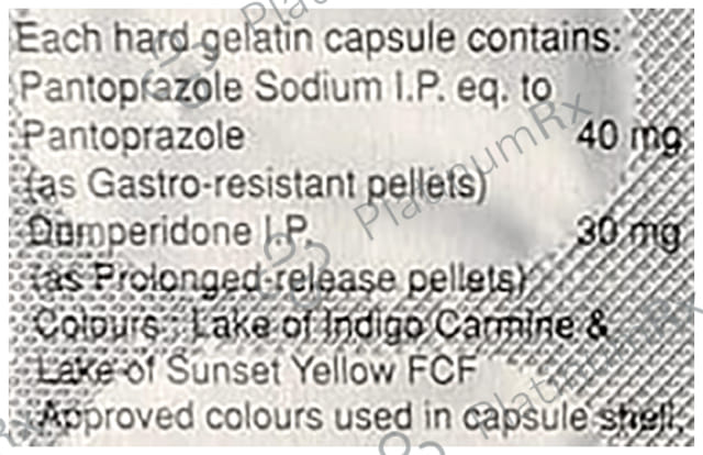 Pansped DSR 30/40mg Capsule 15s