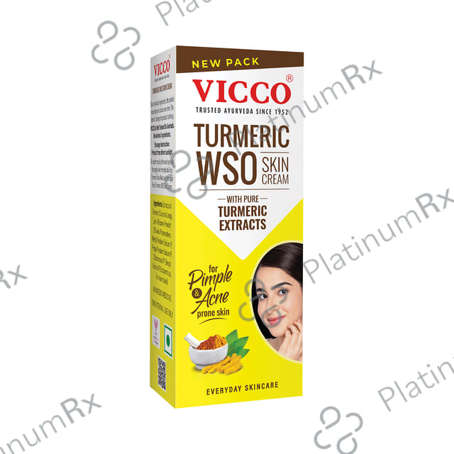Vicco Turmeric Wso Skin Cream 15 gm