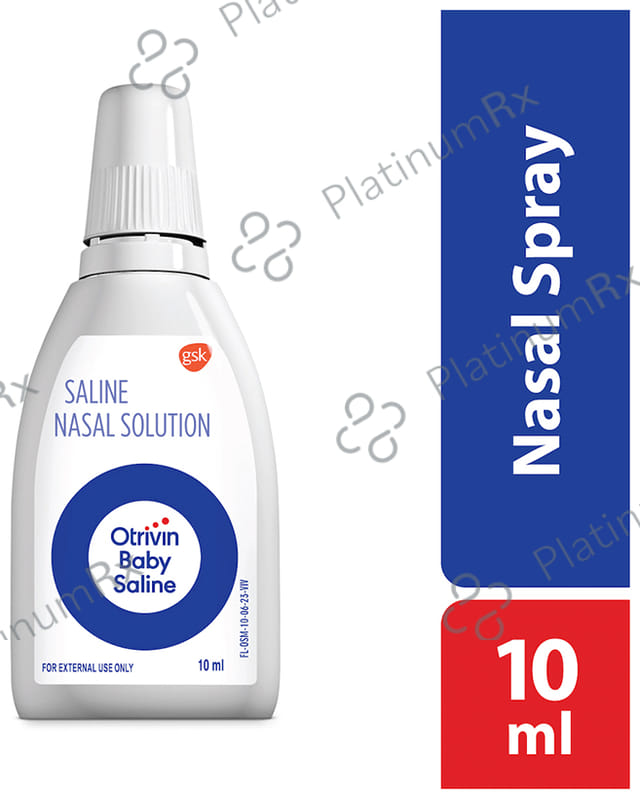 Otrivin Baby Saline Nasal Solution 10ml