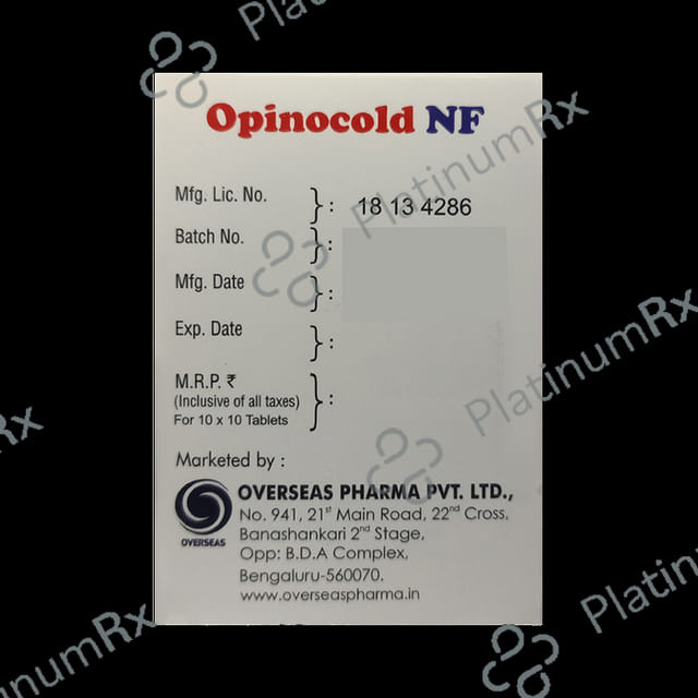 Opinocold NF Tablet 10s