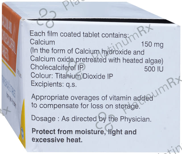 TripleACal D 150mg/500IU Tablet 10s