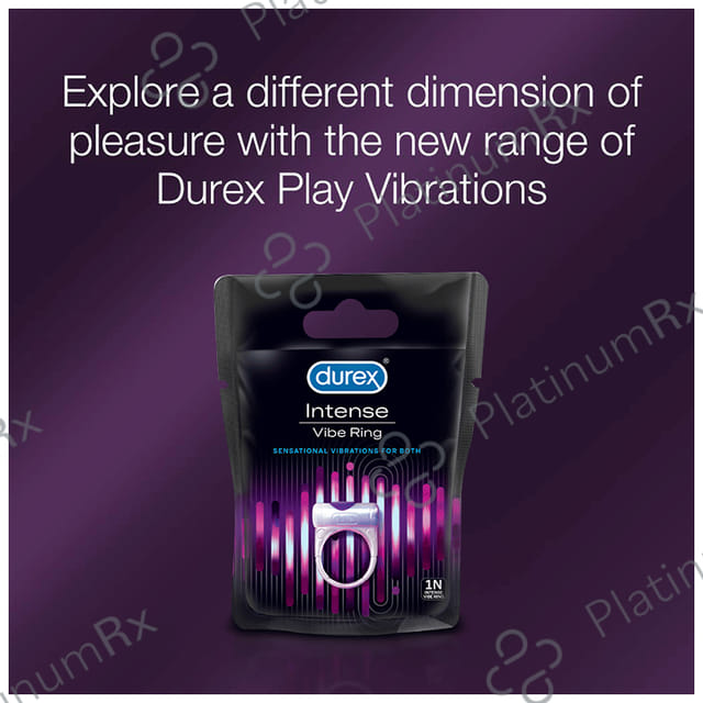 Durex Intense Vibe Ring for Extra Pleasure for Men & Women 1s