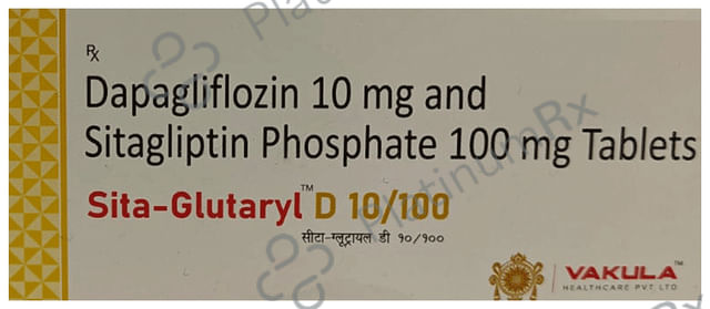 Sita-Glutaryl D 10/100 Tablet