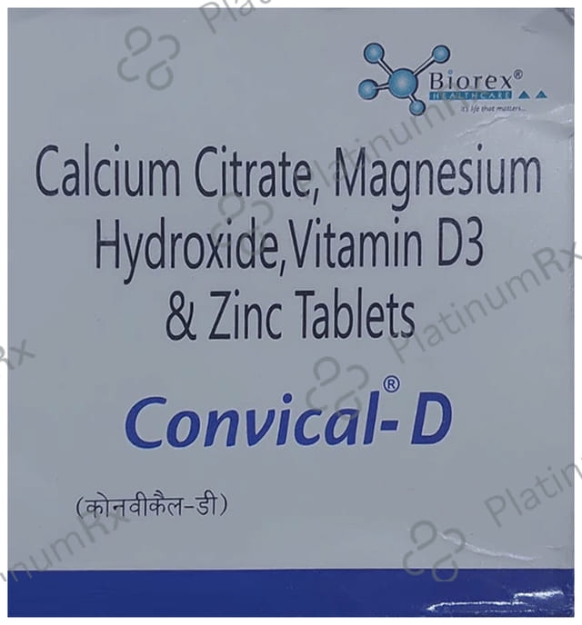 Convical-D Tablet 15 tablets