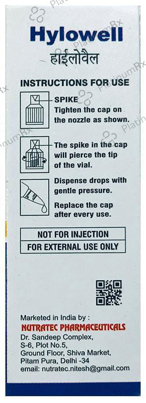 Hylowell Eye Drop 10 ml