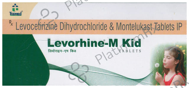 Levorhine M Kid 2.5mg/4mg Tablet