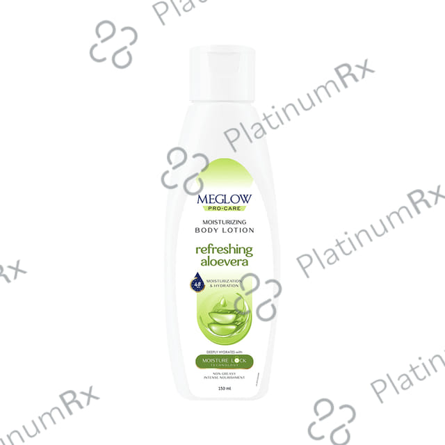 Meglow Moisturising Body Lotion Aloevera