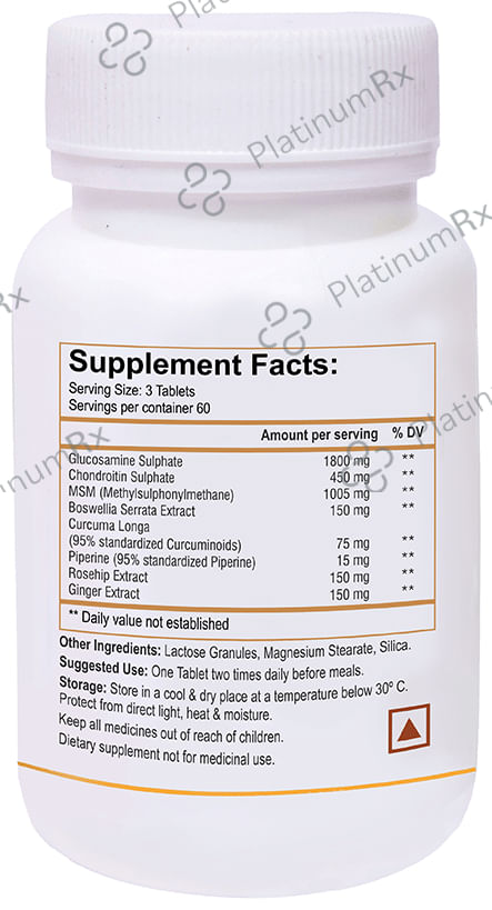 Biotrex Glucowell Gold 1800mg Tablet
