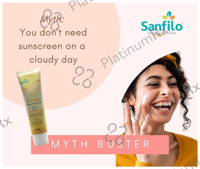 Soft Shine Silicone Sunscreen SPF 30 PA+++ Gel 60gm