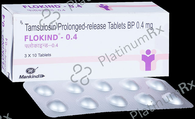 Flokind 0.4mg Tablet PR 10s