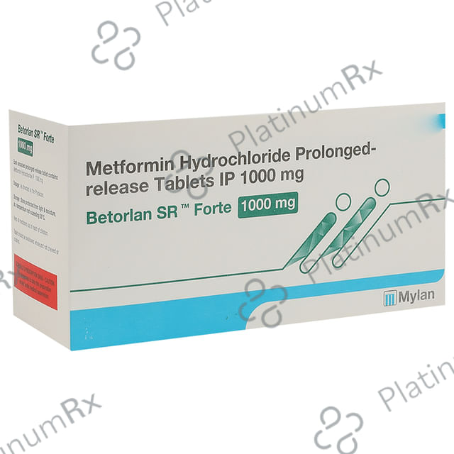 Betorlan SR Forte 1000mg Tablet
