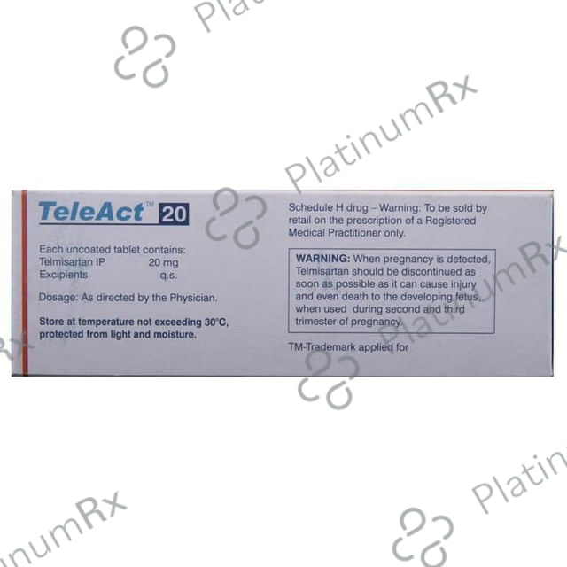 Teleact 20mg Tablet 10s