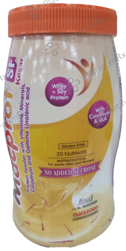 Macprot Protein Sugar Free Kesar Powder 200gm