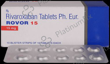 Rovor 15mg Tablet 10s