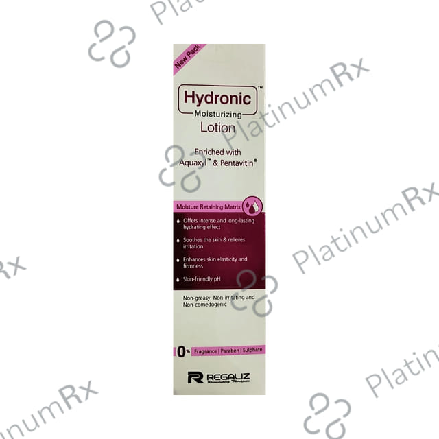 Hydronic Moisturizing Lotion Fragrance Free 200ml