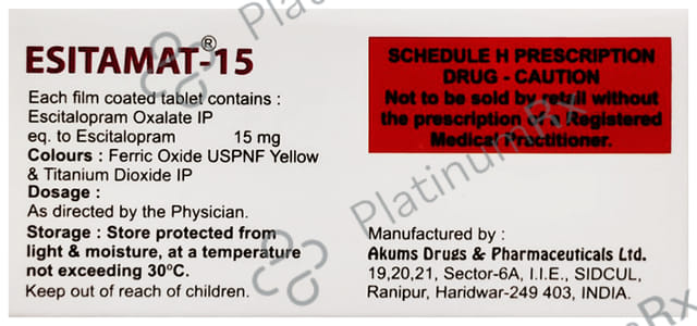 Esitamat 15 Tablet