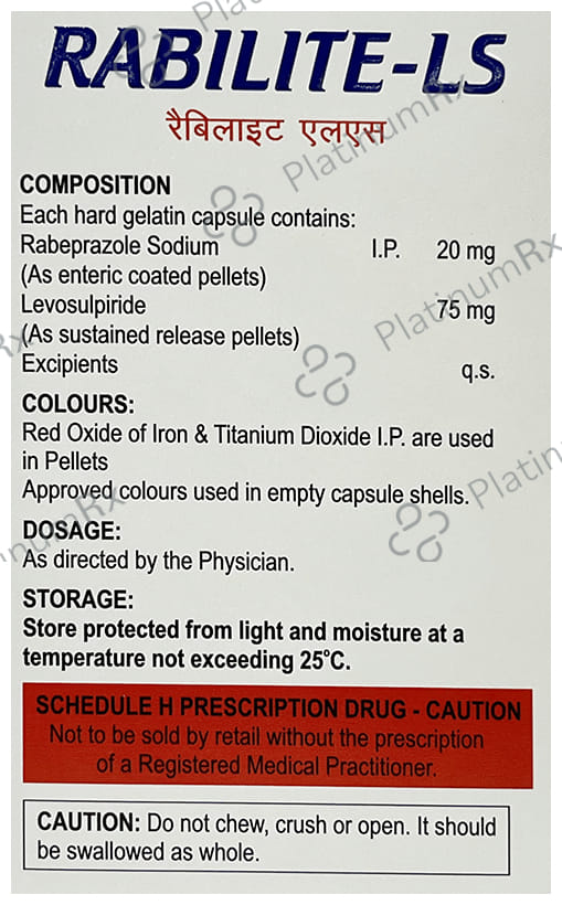Rabilite LS Capsule SR 10s