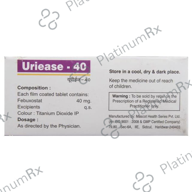 Uriease 40 Tablet