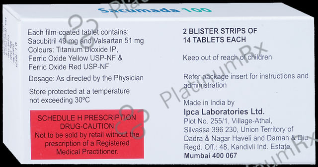 Sacumada 49/51mg Tablet 14s