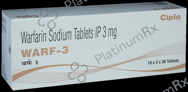 Warf 3mg Tablet 30s