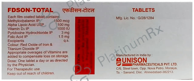 Fdson Total Tablet 10s
