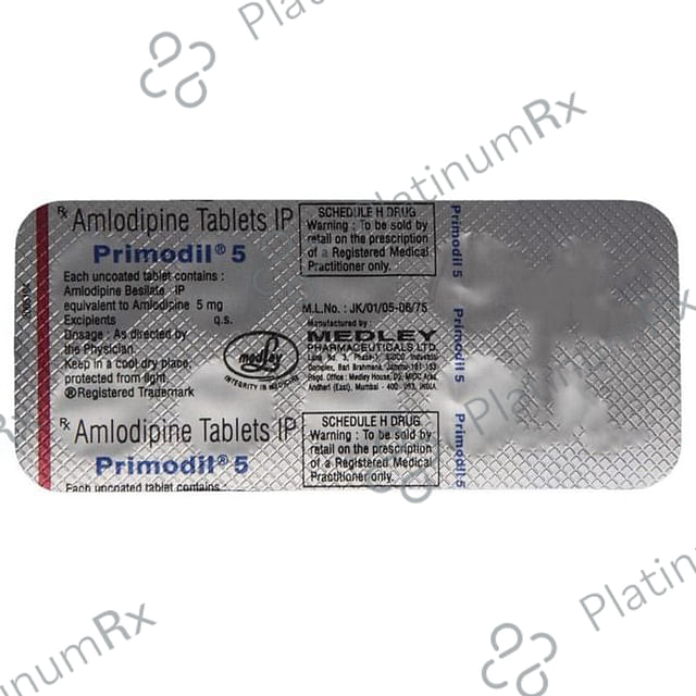 Primodil 5mg Tablet 10s