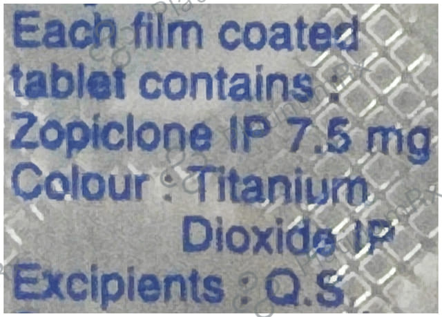 Zopicon 7.5mg Tablet 10s
