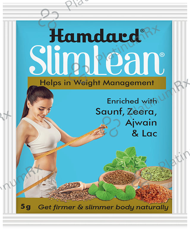 Hamdard Slimlean Sachet (5gm Each) Helps in Weight Management