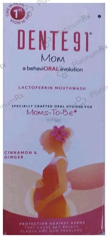 Dente 91 Mom Cinnamon & Ginger Mouth Wash 150ml