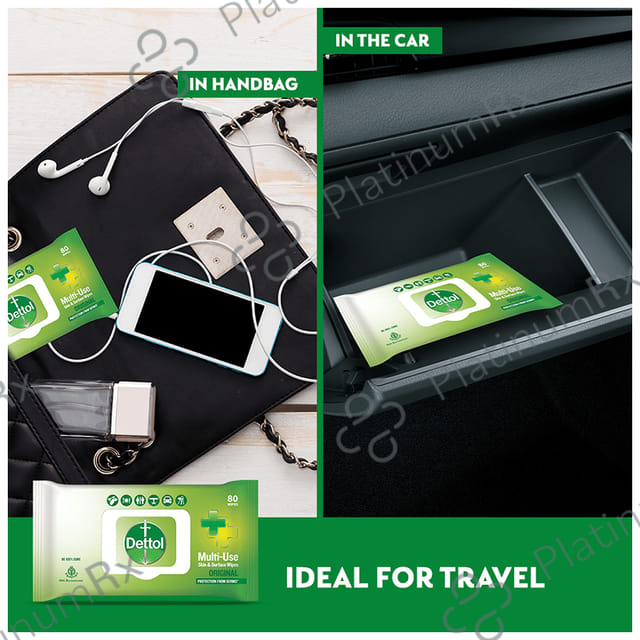 Dettol Original Multi Use Skin & Surface Wipes 40s