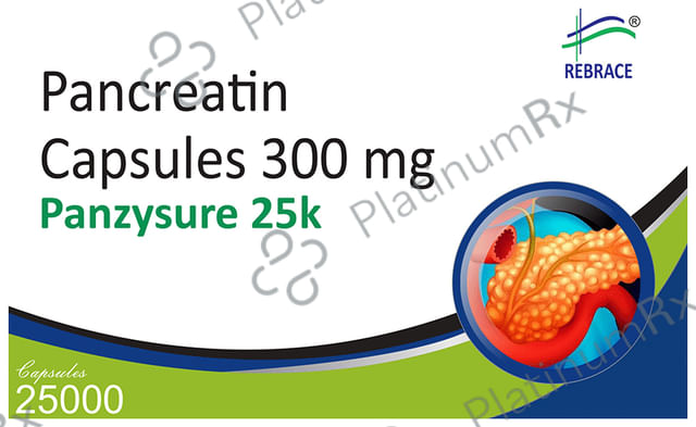 Panzysure 25k 300mg Capsule 10s