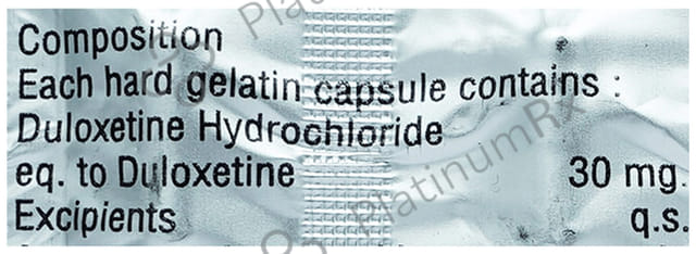 Dulexit 30mg Capsule 10s