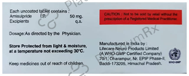 Amisam 50mg Tablet 10s