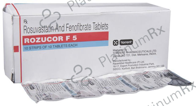 Rozucor F 5/160mg Tablet 10s