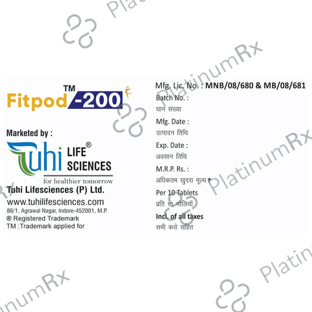 Fitpod 200mg Tablet