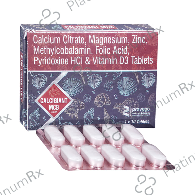 Calcigiant MCB Tablet 10s