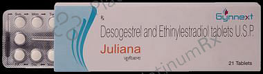 Juliana 0.15/0.02mg Tablet 21s