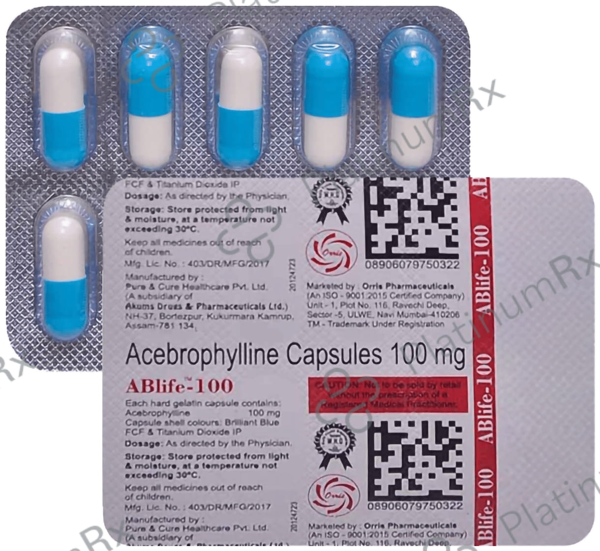 Ablife 100mg Capsule 10s