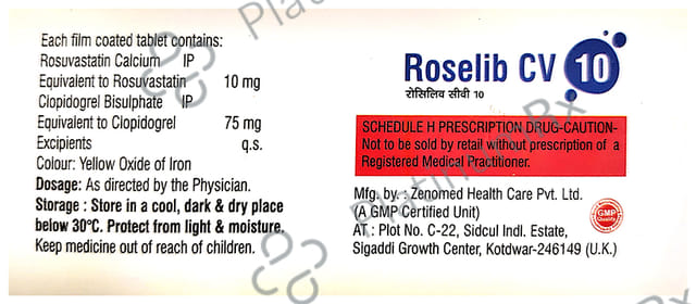Roselib CV 10 Tablet