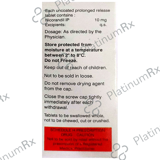 Nicostar OD 10mg Tablet PR 30s
