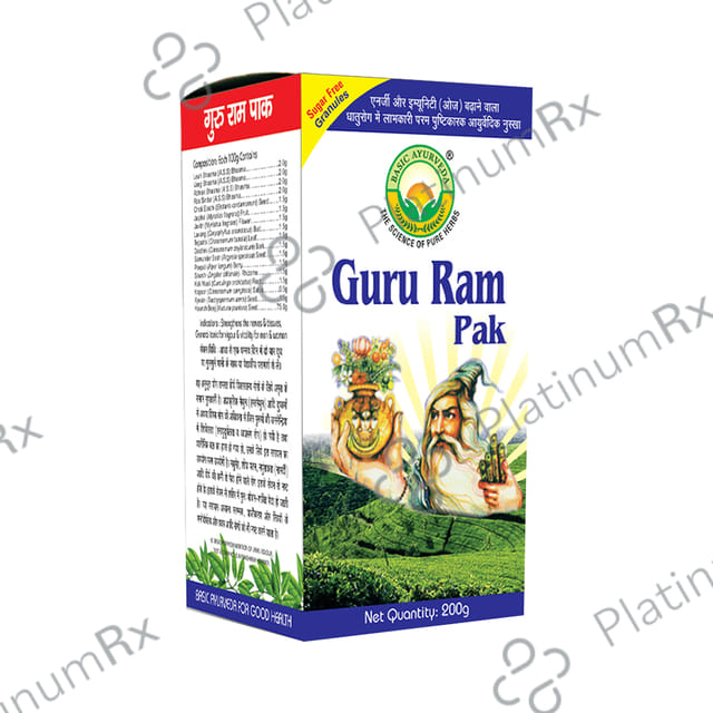 Basic Ayurveda Guru Ram Pak Granules Sugar Free