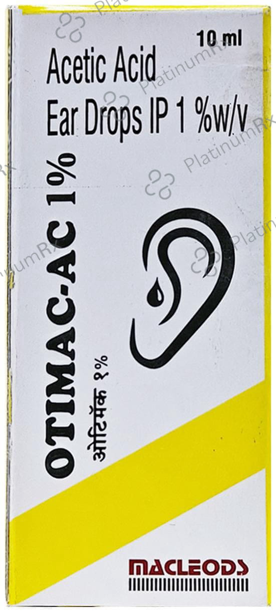 Otimac Ac 1% Ear Drop 10ml