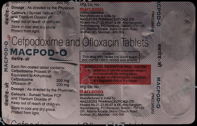 Macpod O 100/100mg Tablet DT 10s
