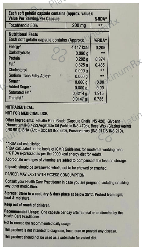 Coetrie 200mg Soft Gelatin Capsule 10s