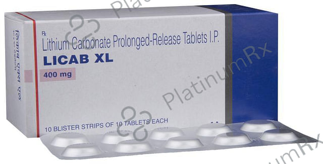 Licab XL 400mg Tablet PR 10s