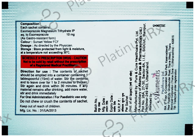 Esole 10mg Sachet 0.75gm