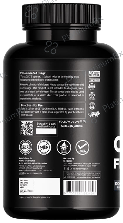 Getough Omega 3 Fish Oil Softgel Capsule 60s